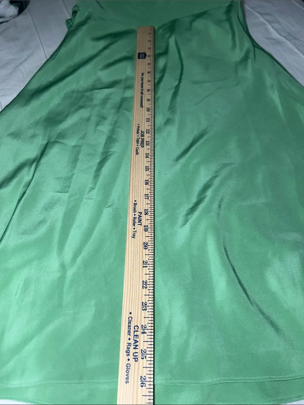 J.Crew Green 100% Silk Chiffon Sophia Midi Dress Pleated Waist V-Neck Size 6